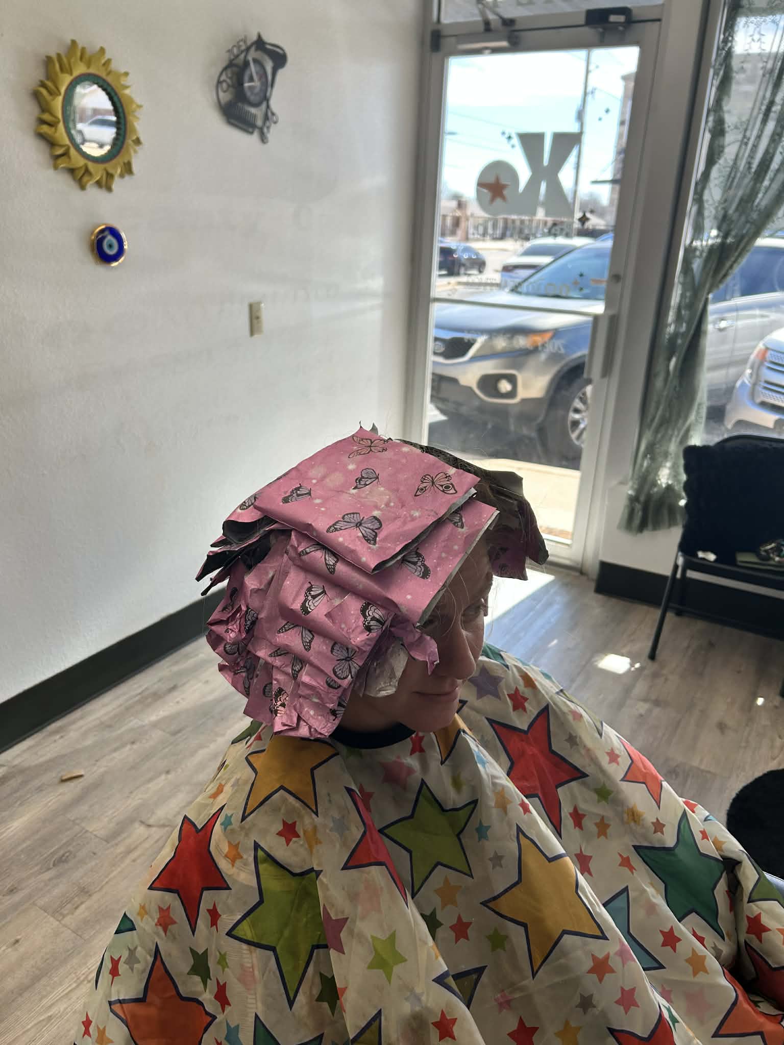 Bleach service result.