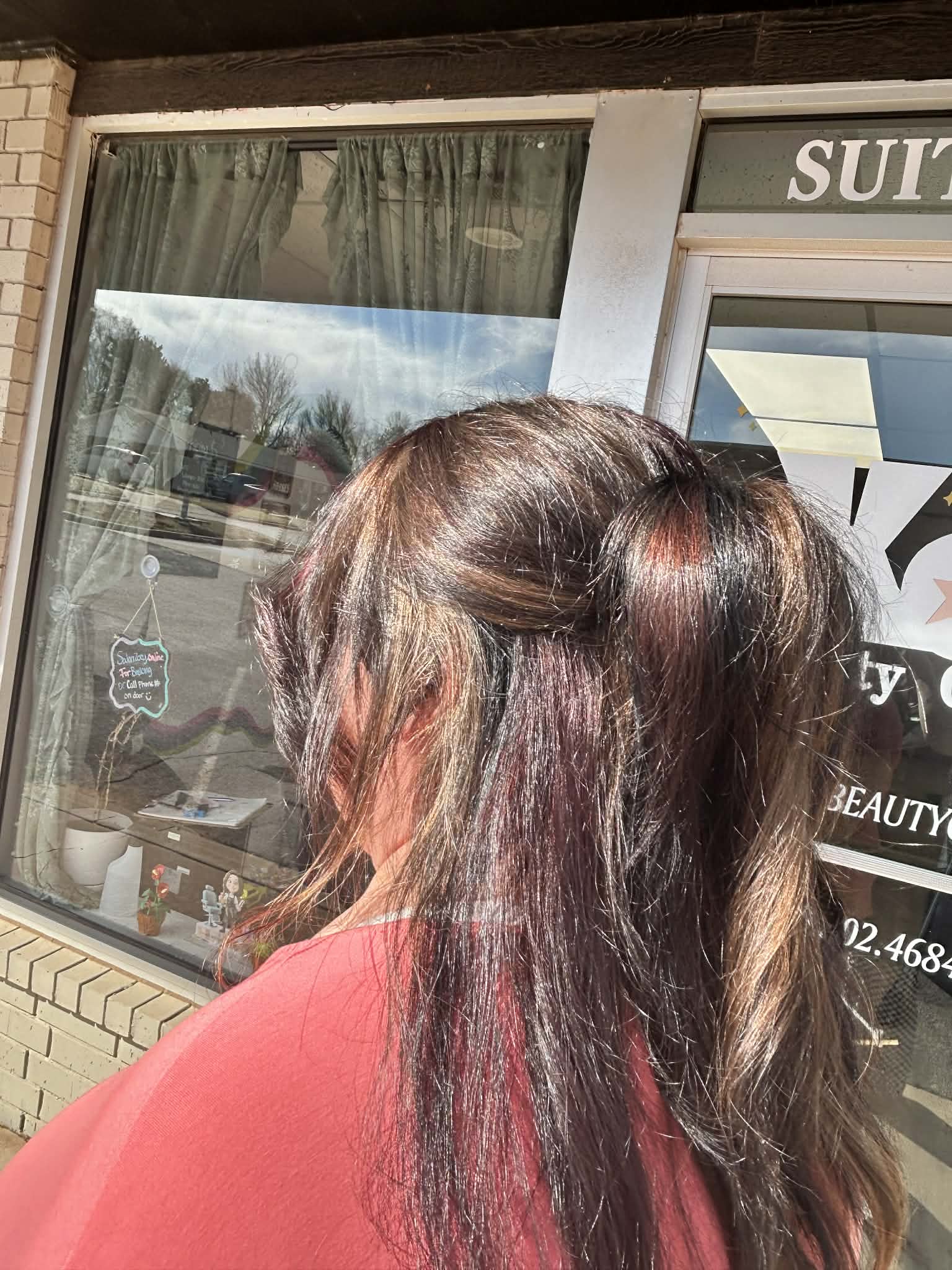 Color service result.