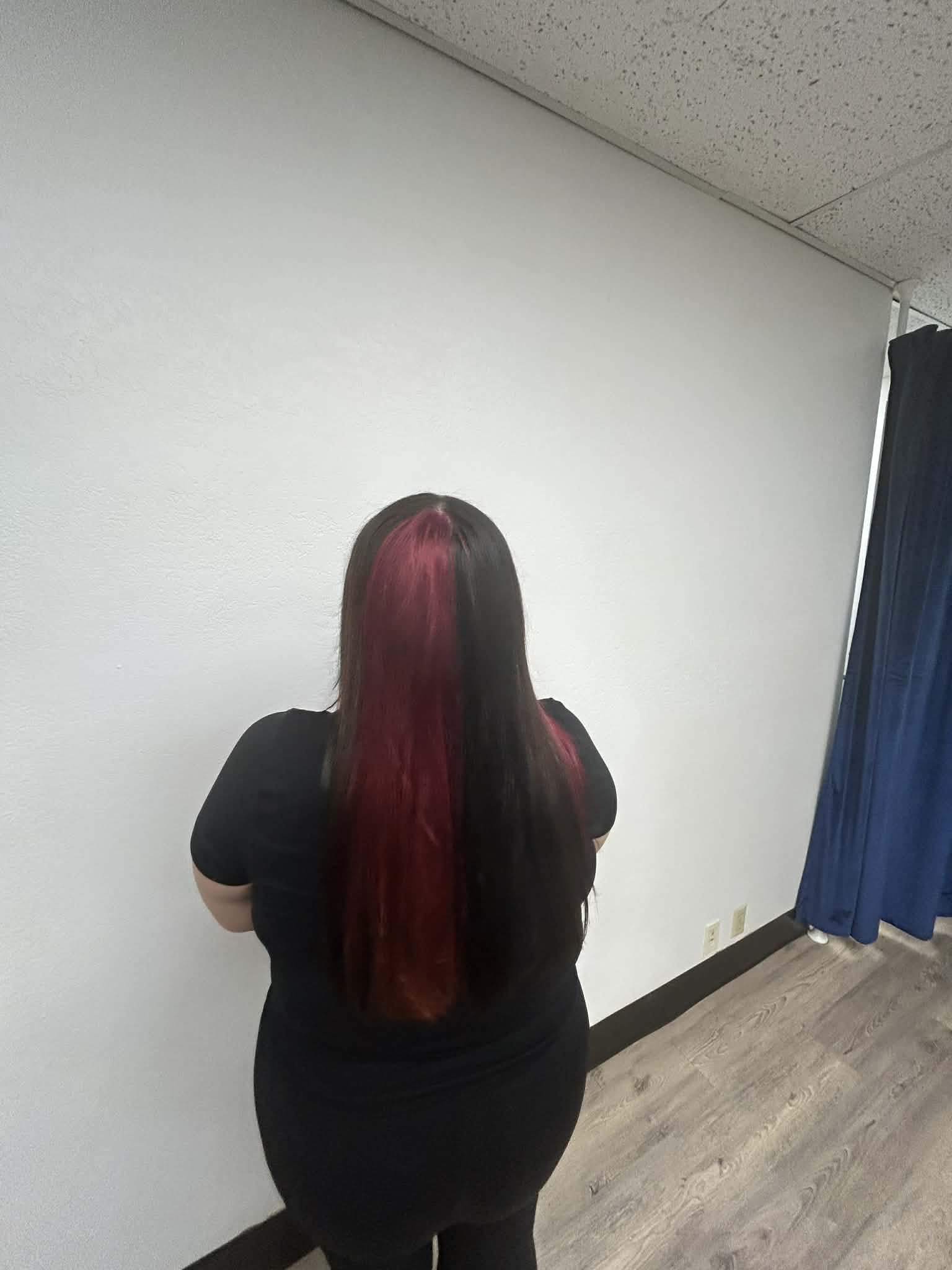 Color service result.