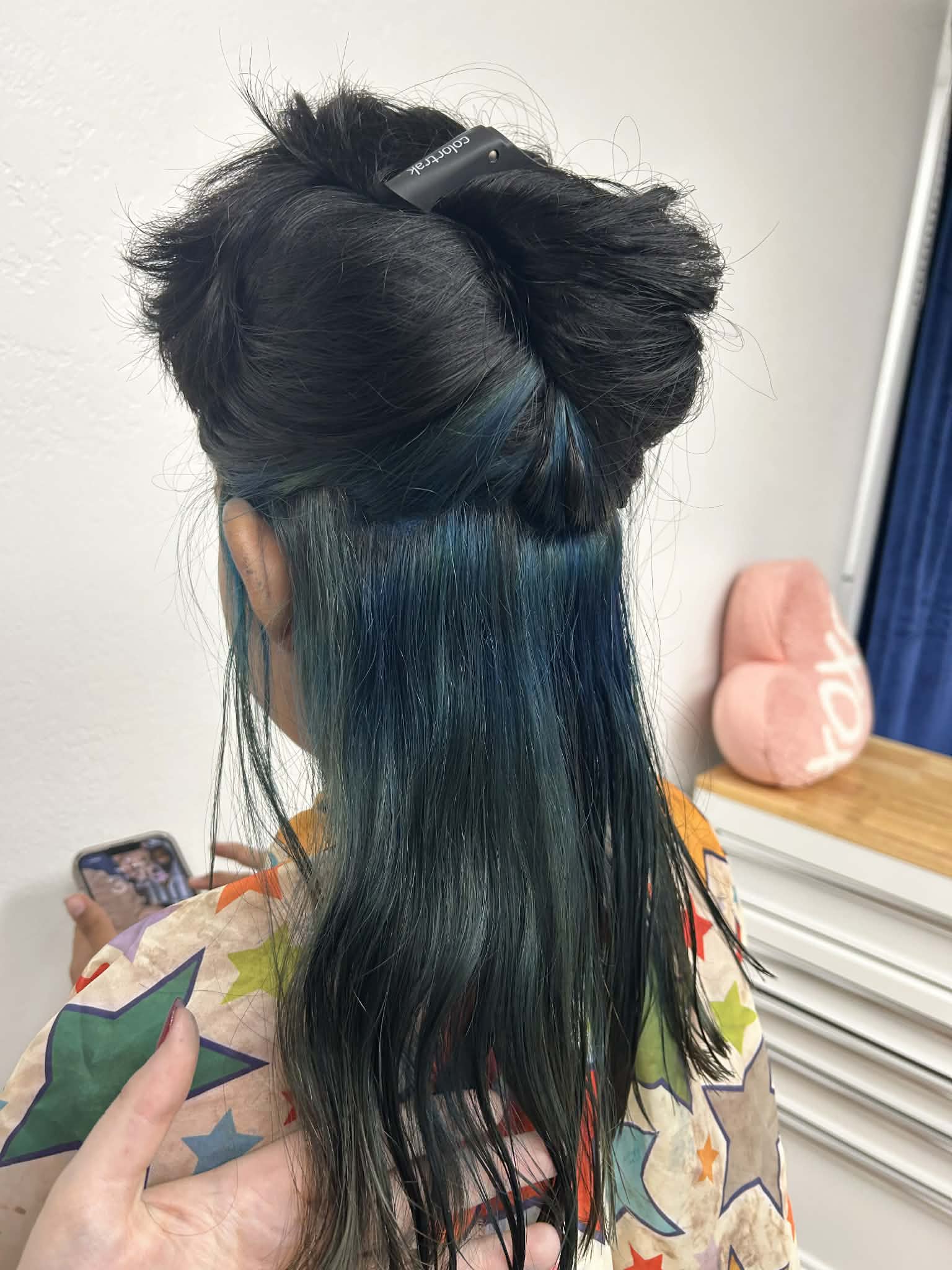 Color service result.