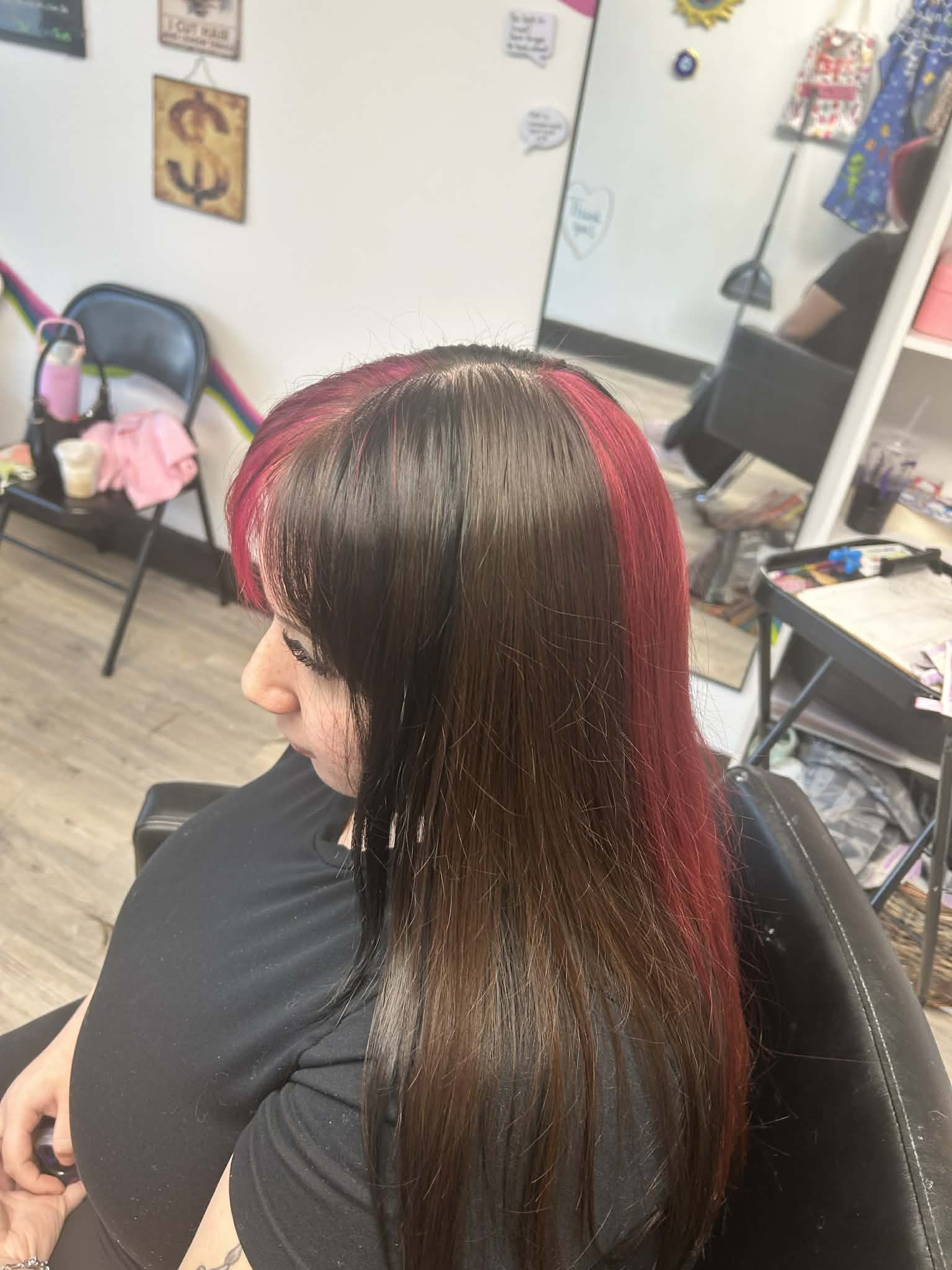 Color service result.