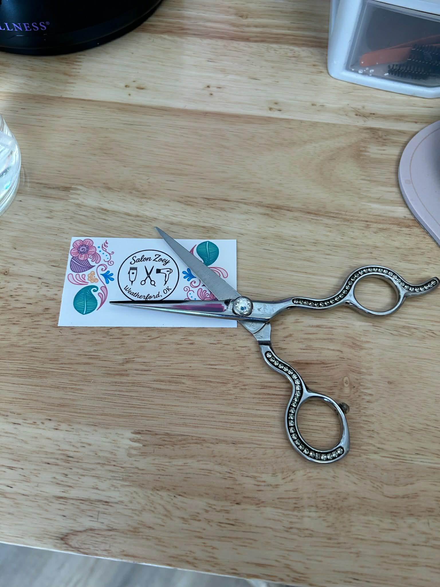 Portrait detail of Zoey in Weatherford.