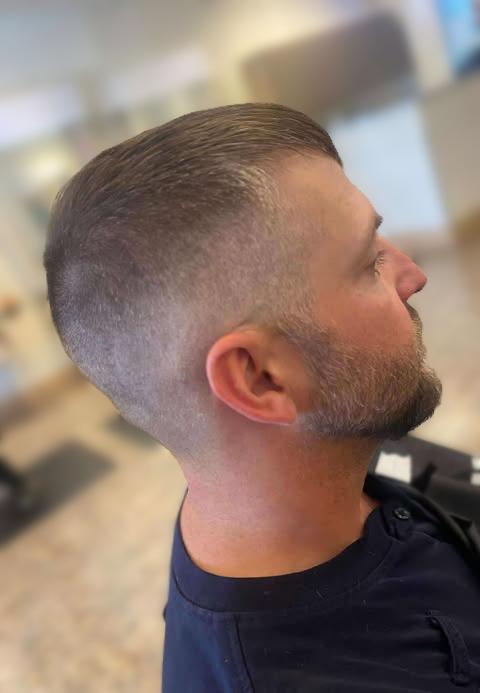 Men's cut example.