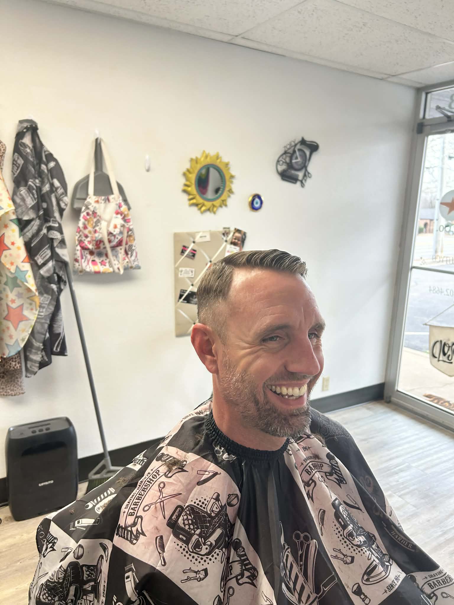 Men's cut portfolio photo.