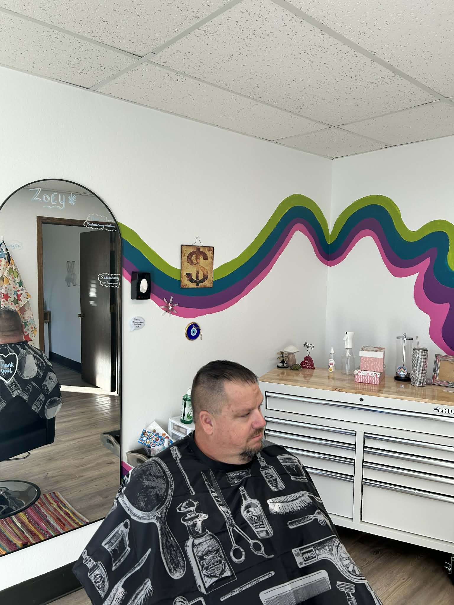 Men's cut portfolio photo.