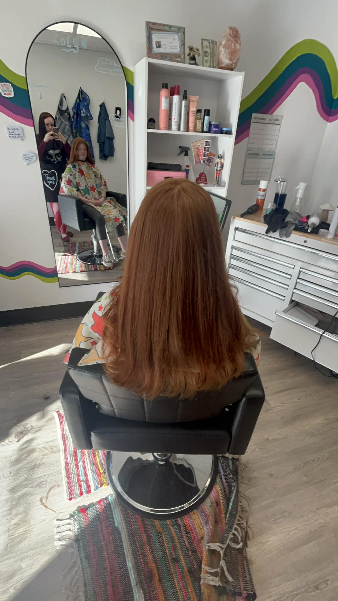 Women's cut portfolio photo.