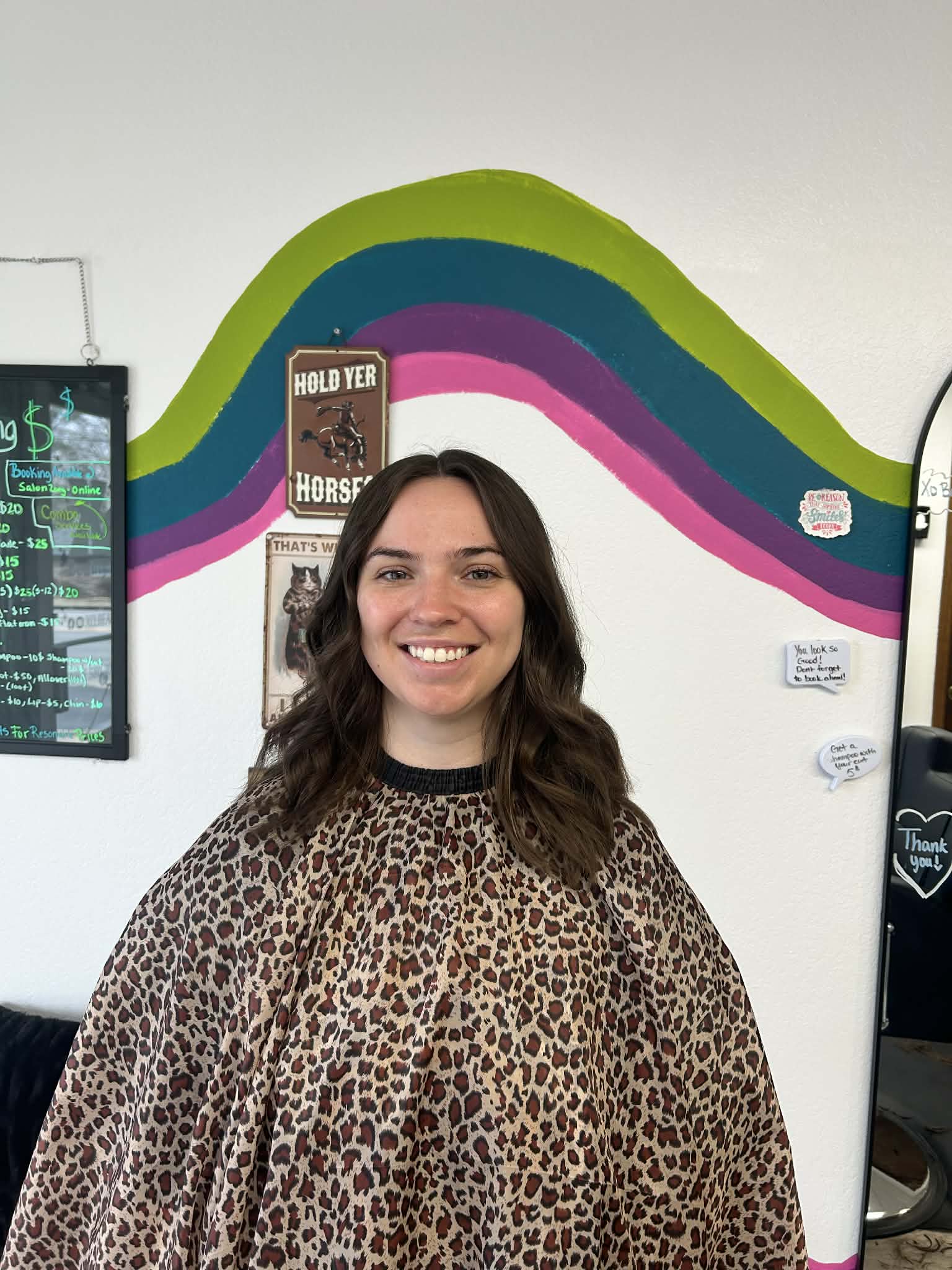 Women's cut portfolio photo.