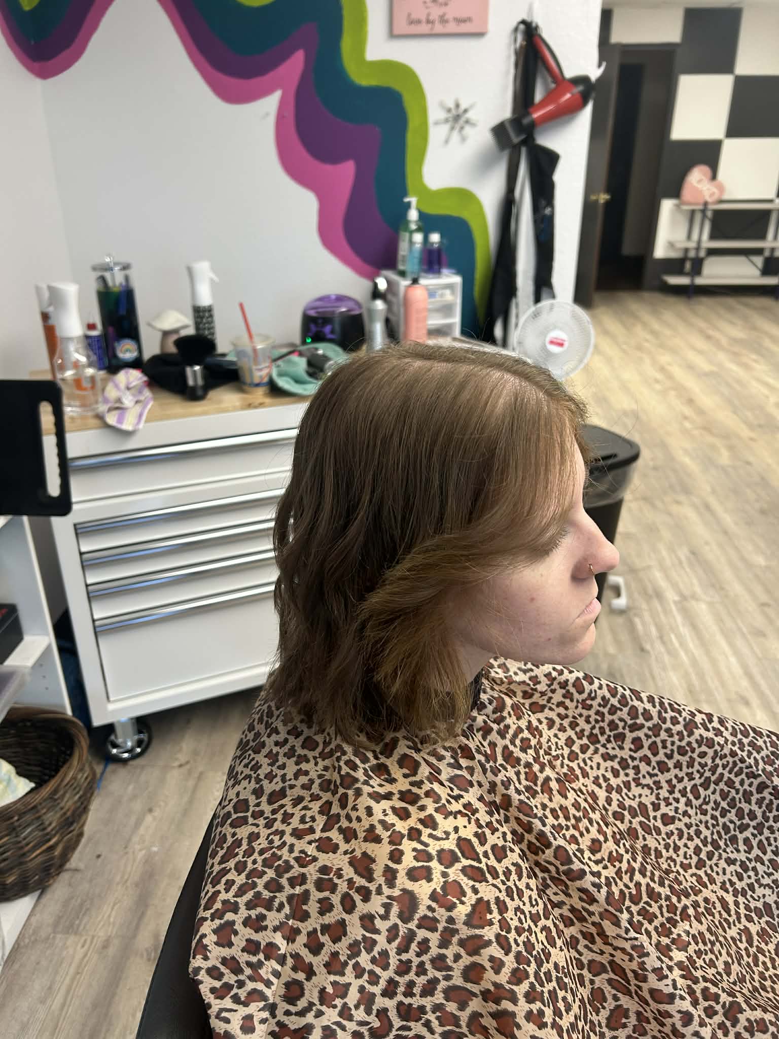 Women's cut portfolio photo.